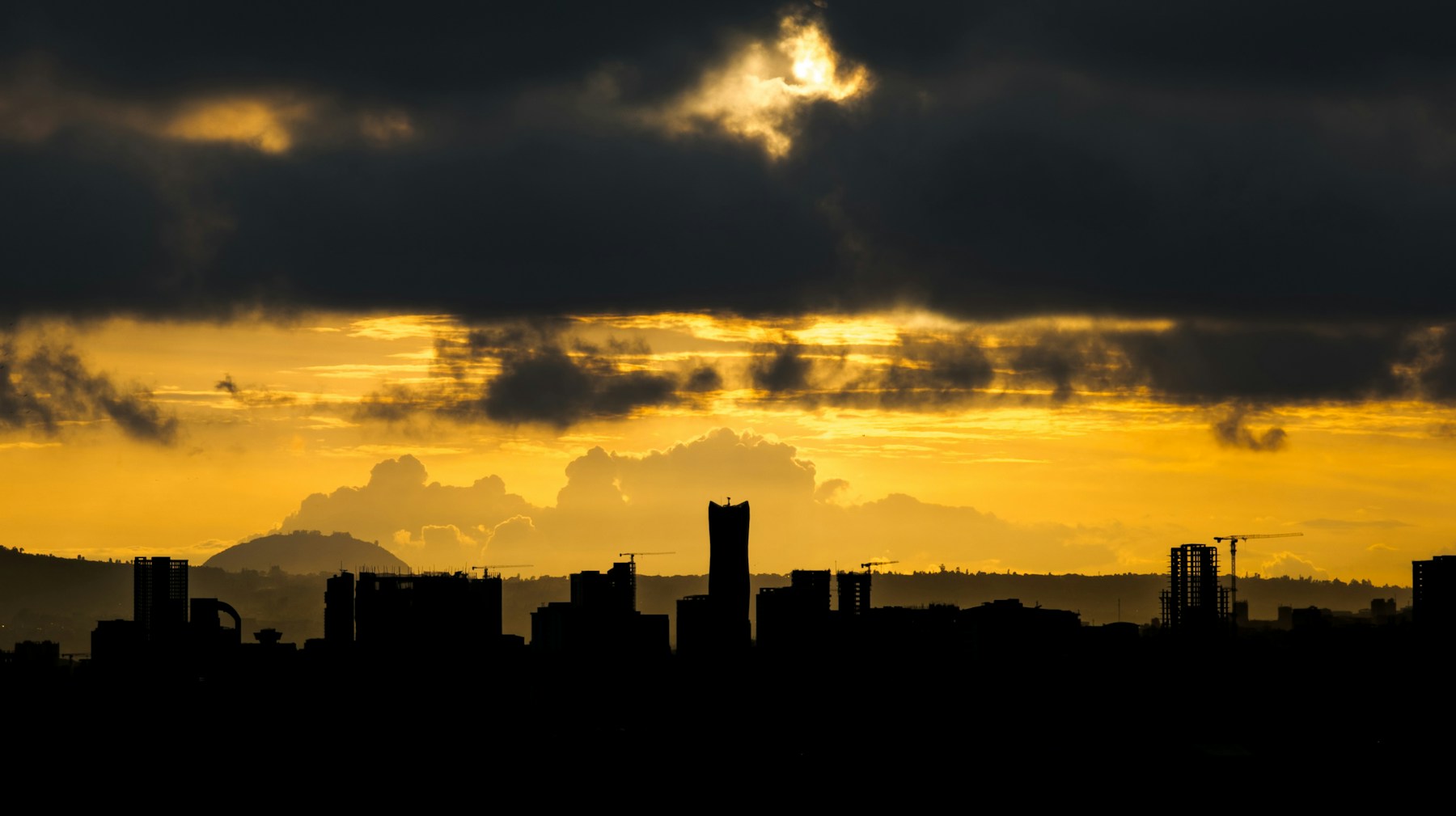 A view of Addis Ababa, the home of Aladian Trading